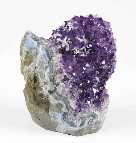 Amethyst Quartz Crystal Cluster- A202