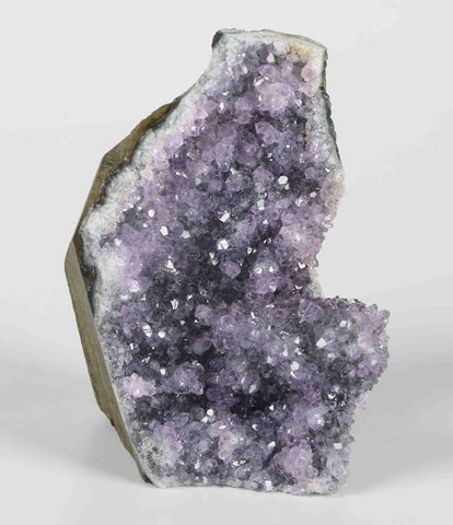 Drusy Amethyst Quartz Crystal Cluster - A210