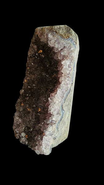 Amethyst Agate Crystal Cluster - A13