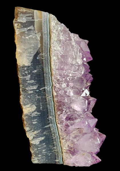 Amethyst Agate Crystal - A10 - 495gr.
