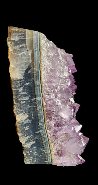 Amethyst Agate Crystal - A10 - 495gr.