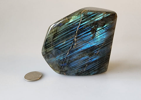 Labradorite Crystal Polished - L1