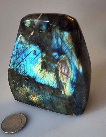 Labradorite Crystal Polished - L4