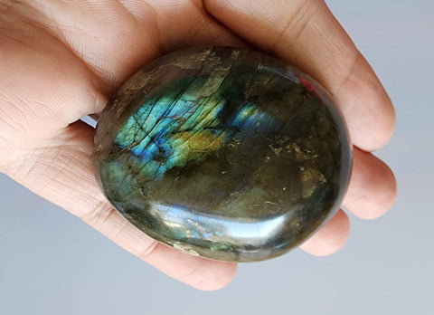 Handmade Labradorite Pipe- Polished - LP1