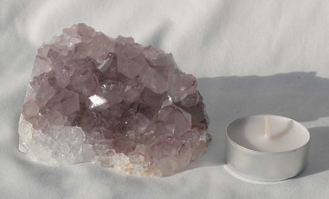 Amethyst Quartz Crystal Cluster - A106