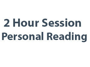 2 Hour Session - Personal Reading - Price in Canadian Dollars