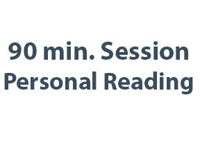 90 minutes - Personal Reading - Price in Canadian Dollars