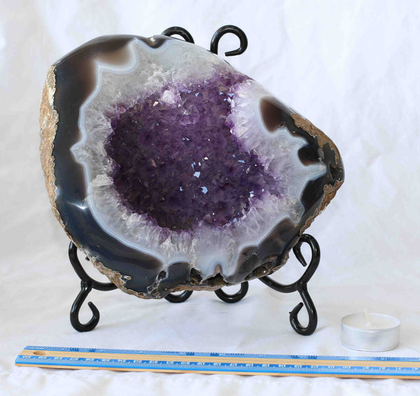 Amethyst Agate Quartz Crystal - A127