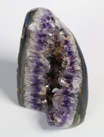 Amethyst Agate Quartz Crystal - A228