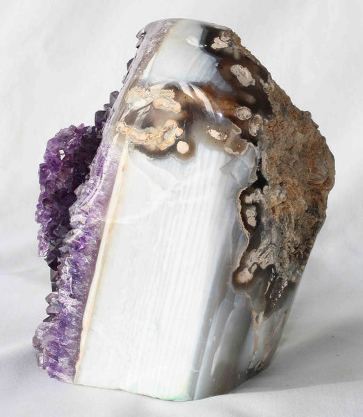 Amethyst Agate Quartz Crystal - A84