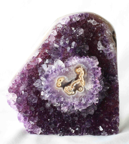 Amethyst Agate Quartz Crystal - A84
