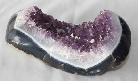 Amethyst Agate Quartz Crystal - A92