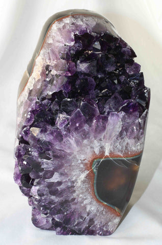 Amethyst Agate Quartz Crystal - A94
